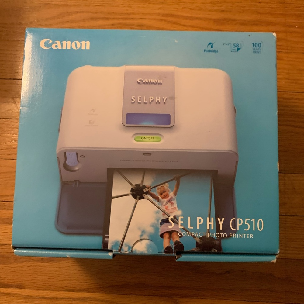Canon Selphy CP510 Compact Photo Printer